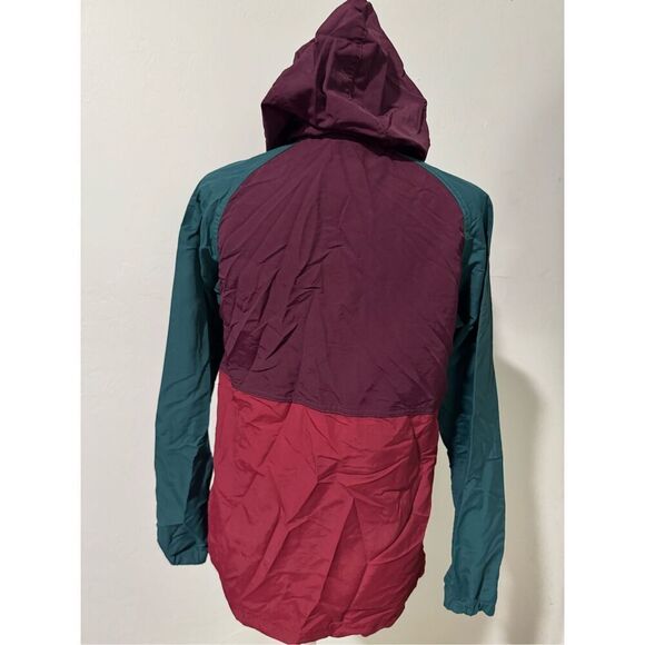 L.L. Bean anorak windbreaker multi color Aztec print XXS - Picture 5 of 7